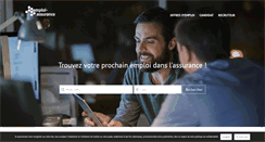 Desktop Screenshot of emploi-assurance.com